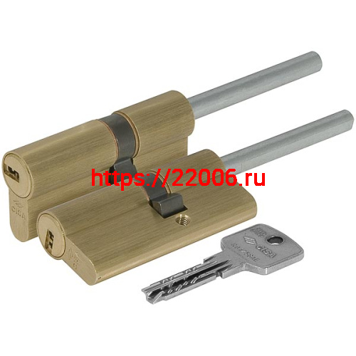 Цилиндровый механизм Cisa (Чиза) под вертушку (дл. шток) ASTRAL ОА317-12.00 (70 мм/35+10+25), ЛАТУНЬ Цилиндровый механизм Cisa (Чиза) под вертушку (дл. шток) ASTRAL ОА317-12.00 (70 мм/35+10+25), ЛАТУНЬ