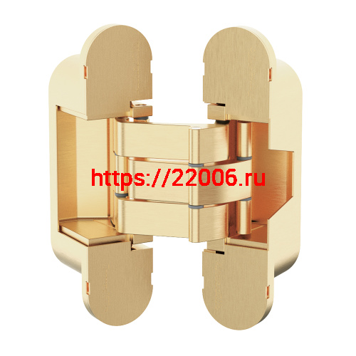 Петля Armadillo (Армадилло) скрытой установки U3D8000.VPG FSG флор. золото TECH Петля Armadillo (Армадилло) скрытой установки U3D8000.VPG FSG флор. золото TECH