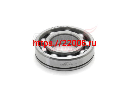 Подшипник 50207 (арт.6207N) с канавкой (Россия, завод) Подшипник 50207 (арт.6207N) с канавкой (Россия, завод)