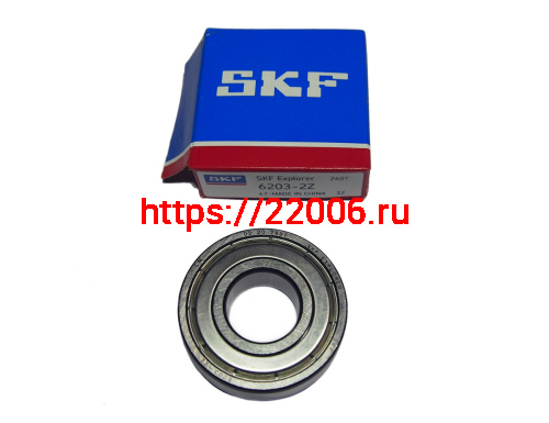 Подшипник 80203 (17х40х12) закрытый (6203ZZ) 260Т SKF оригинал (143 T) Подшипник 80203 (17х40х12) закрытый (6203ZZ) 260Т SKF оригинал (143 T)