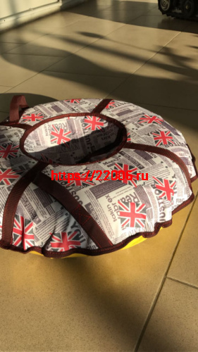 Санки-ватрушки Дизайн 110 (дно - тент 550гр./м.кв; верх - ткань с рисунком 400гр./м.кв) Санки-ватрушки Дизайн 110 (дно - тент 550гр./м.кв; верх - ткань с рисунком 400гр./м.кв)