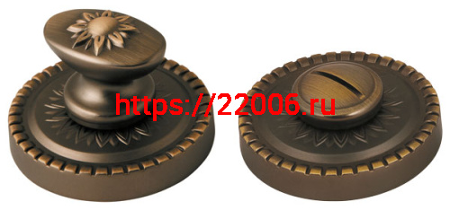 Ручка Armadillo (Армадилло) поворотная BK6.R.CL55 (BK6/CL) BB-17 коричневая бронза Ручка Armadillo (Армадилло) поворотная BK6.R.CL55 (BK6/CL) BB-17 коричневая бронза