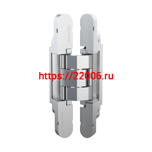 Петля Armadillo (Армадилло) скрытой установки U3D2400.VPG SC мат. хром TECH Петля Armadillo (Армадилло) скрытой установки U3D2400.VPG SC мат. хром TECH