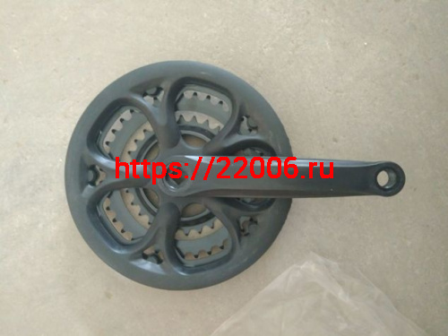 Шатуны 24/34/42Tх170мм, сталь, цвет черный (ETCW-18) Шатуны 24/34/42Tх170мм, сталь, цвет черный (ETCW-18)