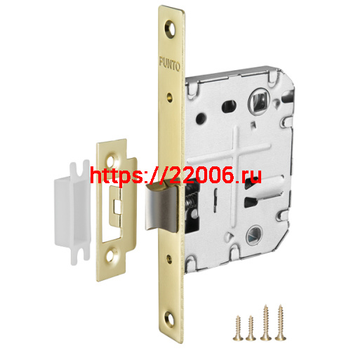 Защелка Punto (Пунто) врезная METL72-50 ( L72-50) GP золото Защелка Punto (Пунто) врезная METL72-50 ( L72-50) GP золото