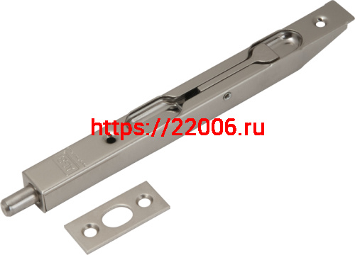 D00320.15.06 AGB (АГБ) Упор торцевой дверной (никель)