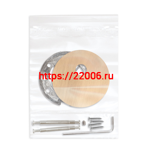 Накладка Fuaro (Фуаро) на шток цилиндра ESC.O.RLR/R.486 SSG-39 сатинированное золото (1шт.) фото 2