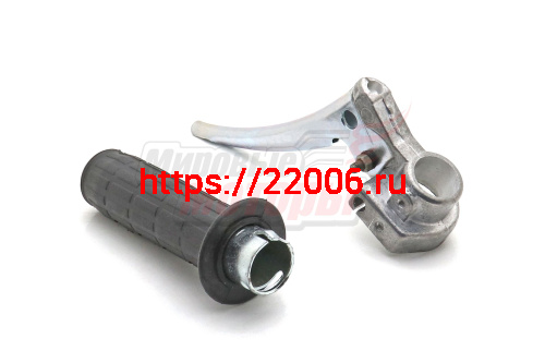 Ручка газа в сборе Мопед (2ск) Д8 (ручка с РЫЧАГОМ и кронштейном) Ручка газа в сборе Мопед (2ск) Д8 (ручка с РЫЧАГОМ и кронштейном)