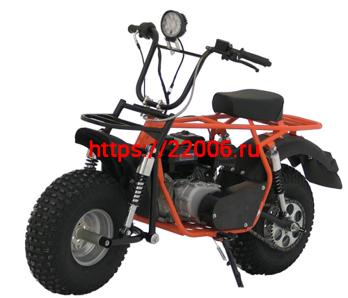 Мотоцикл СКАУТ САФАРИ 3L- 8Е+ BIGFOOT (ФАРА, ЭЛ.СТ. перед. и задн. подв., 8,0 л.с., РЕДУКТОР) фото 2 Мотоцикл СКАУТ САФАРИ 3L- 8Е+ BIGFOOT (ФАРА, ЭЛ.СТ. перед. и задн. подв., 8,0 л.с., РЕДУКТОР) фото 2