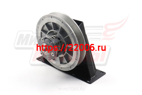 Кронштейн мотобуксировщика одноопорный в сборе с дисками (со шкивом) фото 2 Кронштейн мотобуксировщика одноопорный в сборе с дисками (со шкивом) фото 2