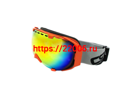 Очки CRG 105-5A оправа оранжевая стекло дымчато красное, двойное зеркальное покрытие REVA Очки CRG 105-5A оправа оранжевая стекло дымчато красное, двойное зеркальное покрытие REVA