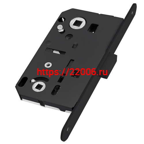 Замок Bonaiti (Бонаити) межкомнатный магнитный под WC B-FORTY N62 с отв. пл. F45 (черный), планка 190 мм фото 3 Замок Bonaiti (Бонаити) межкомнатный магнитный под WC B-FORTY N62 с отв. пл. F45 (черный), планка 190 мм фото 3