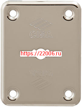 Накладка Cisa (Чиза) на сувальдный замок 06.082.00.12 (НИКЕЛЬ) (1 шт) Накладка Cisa (Чиза) на сувальдный замок 06.082.00.12 (НИКЕЛЬ) (1 шт)