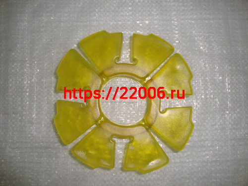 Муфта задней звезды (демпфер заднего колеса) силиконовая желтая OPTIMUS Муфта задней звезды (демпфер заднего колеса) силиконовая желтая OPTIMUS