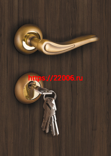 Ручка Fuaro (Фуаро) раздельная R.RM54.MELODY (MELODY RM) AB/GP-7 бронза/золото фото 2 Ручка Fuaro (Фуаро) раздельная R.RM54.MELODY (MELODY RM) AB/GP-7 бронза/золото фото 2