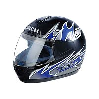 Мотошлем YM-801 черно-синий (XS)