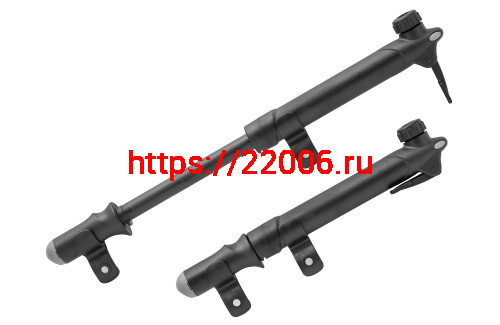 Насос вело ручной GIYO GP-45L/45Е, пластик, реверсивная головка с рычажком, макс.давление 80 psi