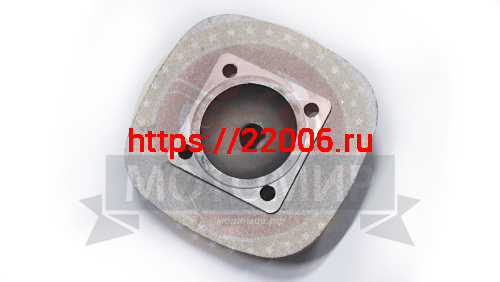 Головка цилиндра 2х такт Веломотор F60 "Газуля" фото 2