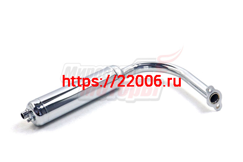 Глушитель (труба) 4-тактного двигателя 144F Глушитель (труба) 4-тактного двигателя 144F