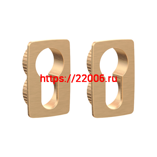 Накладка Punto (Пунто) под цилиндр ET.K.EL.Q27 SSG-39 сатин.золото