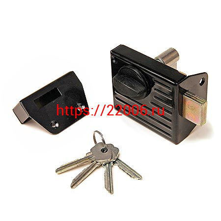 Замок Zenit (Зенит) накладной ЗН1-2.1 (черный) Замок Zenit (Зенит) накладной ЗН1-2.1 (черный)