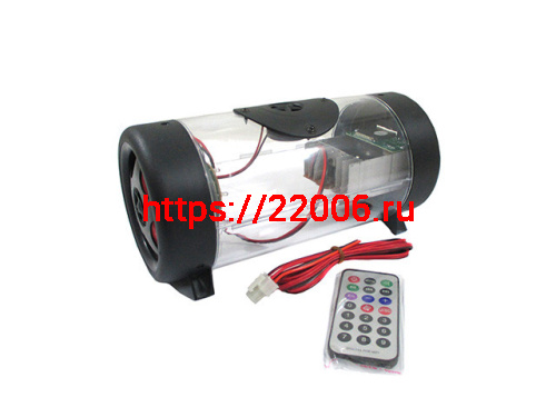 Аудиосистема для мототехники (сабвуфер, МР3, ПДУ) SUB133-LED