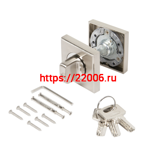 Ручка поворотная Ajax (Аякс) с фиксацией ключом BK6.FIX.JK SN-3 мат.никель фото 5 Ручка поворотная Ajax (Аякс) с фиксацией ключом BK6.FIX.JK SN-3 мат.никель фото 5