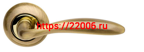 Ручка Armadillo (Армадилло) раздельная R.LD54.Virgo (Virgo LD57) AB/GP-7 бронза/золото