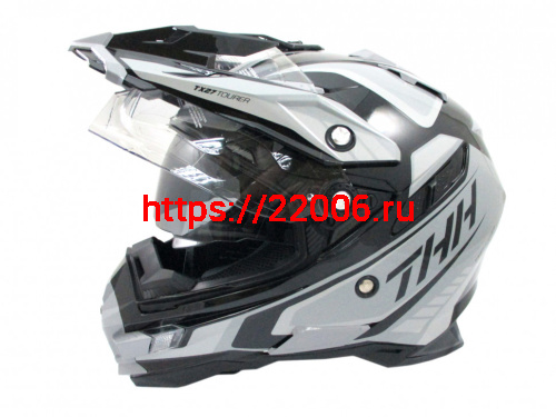 Мотошлем THH TX-27 №3 black/grey (L)