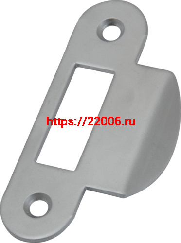 B01000.13.34 AGB (АГБ) Ответная планка (матовый хром) B01000.13.34 AGB (АГБ) Ответная планка (матовый хром)