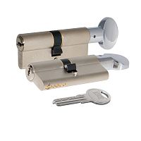 Цилиндровый механизм Kale kilit (Кале килит) с вертушкой 164 SM/80 (30+10+40) mm никель 5 кл.