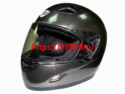 Мотошлем THH TS-39 dark silver (XS)