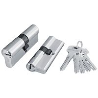 Цилиндровый Fuaro (Фуаро) механизм (200 ZA/80) 2000ZAKey80(30+10+40) CP хром 5Key