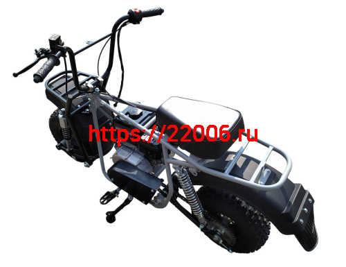 Мотоцикл СКАУТ СПАРК 3 - 7 (передняя и задняя подвеска, 7 л.с. РЕДУКТОР с автоматическим сцеплением) фото 3