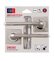 Ручка Punto (Пунто) раздельная DROID ZQ/HD SN/CP-3 матовый никель/хром