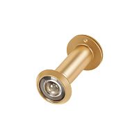 Глазок Fuaro (Фуаро) дверной, оптика пластик DV 3/90-50/Z (VIEWER 3 DVZ) SSG сатинированное золото