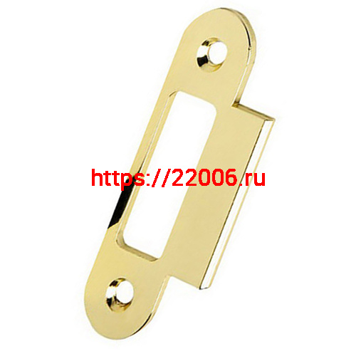 B01000.09.23 AGB (АГБ) Ответная планка (мат. латунь)