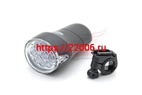 Фара вело передняя (бат.) JY-154A (9 диод.) Фара вело передняя (бат.) JY-154A (9 диод.)