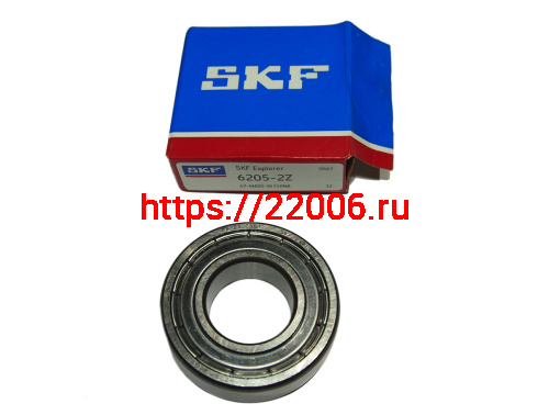 Подшипник 80205 (25х52х15) закрытый (6205ZZ) 056Т SKF оригинал (263 T) Подшипник 80205 (25х52х15) закрытый (6205ZZ) 056Т SKF оригинал (263 T)
