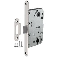 Защелка Ajax (Аякс) врезная PLASTLP96WC-50/IND SN мат.никель (кратно коробке 30 шт)