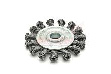 Щетка круглая витая для УШМ132мм d.75 (150137)