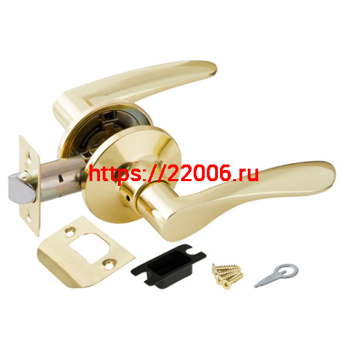 Ручка Punto (Пунто) защелка DK620 PB-PS (6020 PB-P) (без фик.) золото Ручка Punto (Пунто) защелка DK620 PB-PS (6020 PB-P) (без фик.) золото