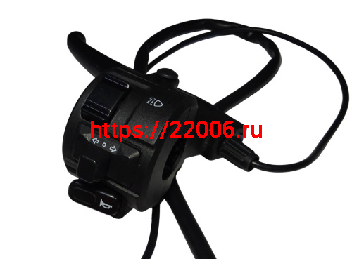 Переключатель электро скутер DT3, левый (L1060150398) фото 2 Переключатель электро скутер DT3, левый (L1060150398) фото 2