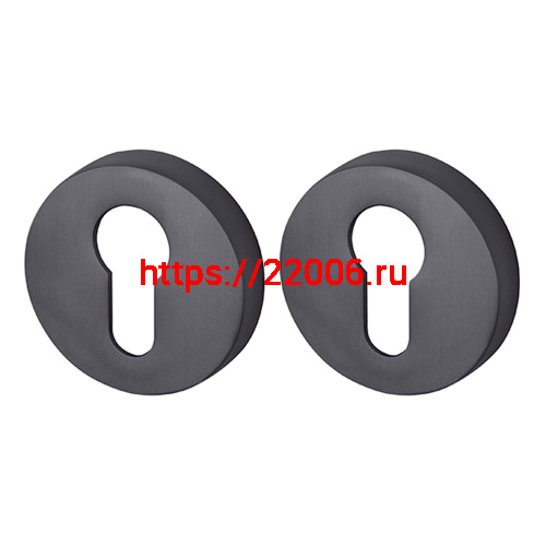 Накладка Armadillo (Армадилло) под цилиндр ET.R.URB52 (ET URB) BPVD-77 вороненый никель