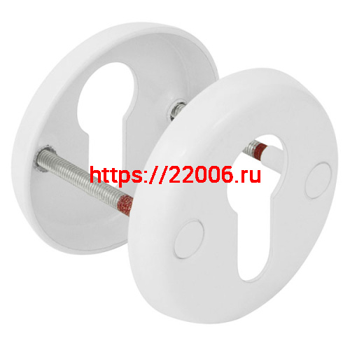 Декоративная Fuaro (Фуаро) накладка ESC-С-001-WH цилиндровая (белый) Декоративная Fuaro (Фуаро) накладка ESC-С-001-WH цилиндровая (белый)