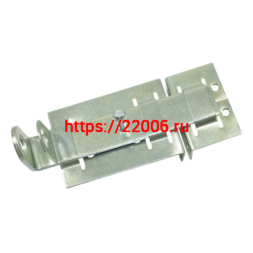 Задвижка дверная ЗД-04 цинк Задвижка дверная ЗД-04 цинк