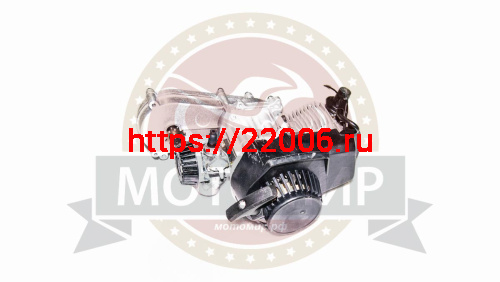 Двигатель ATV Target Trek (ic44F-6) с редуктором БЕЗ эл.стартера (НАБОР)