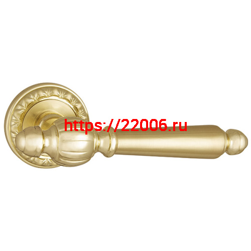 Ручка Punto (Пунто) раздельная MADRID MT SG/GP-4 матовое золото/золото