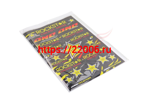 Наклейки: ROCKSTAR ENERGY DRINK,ONE INDUSTRIES (30x45)