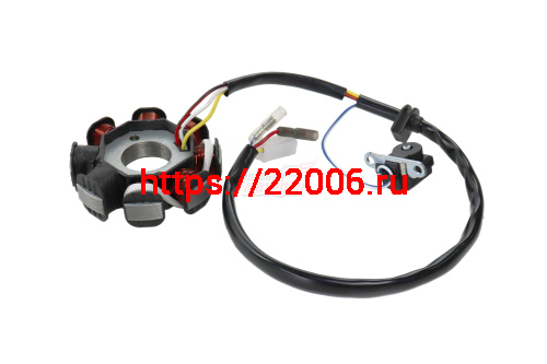 Зажигание 4х такт.двиг. FT50 (cтатор GY6-50) 8 катушек (без маховика) Зажигание 4х такт.двиг. FT50 (cтатор GY6-50) 8 катушек (без маховика)